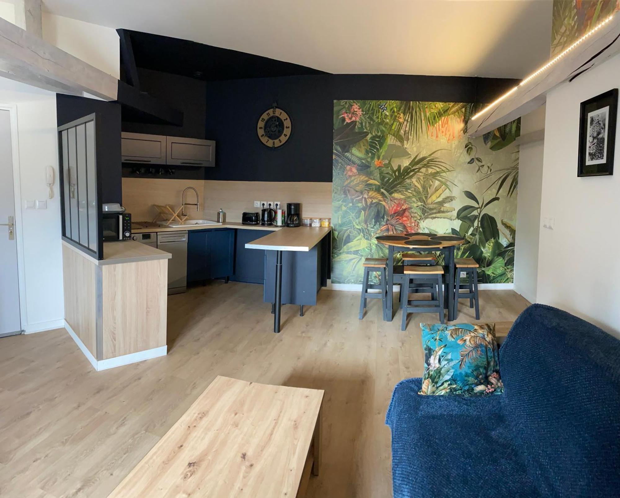 Ferienwohnung Blue Jungle Bourges Exterior foto